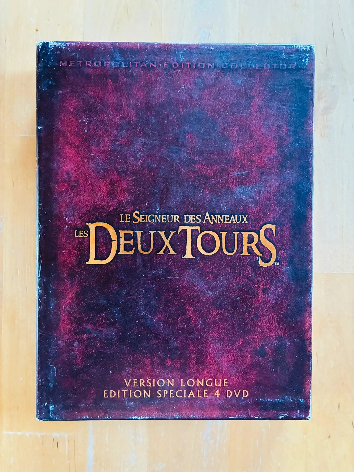 Coffret DVD Le Seigneur des Anneaux: Les deux tours édition collector versions longues.